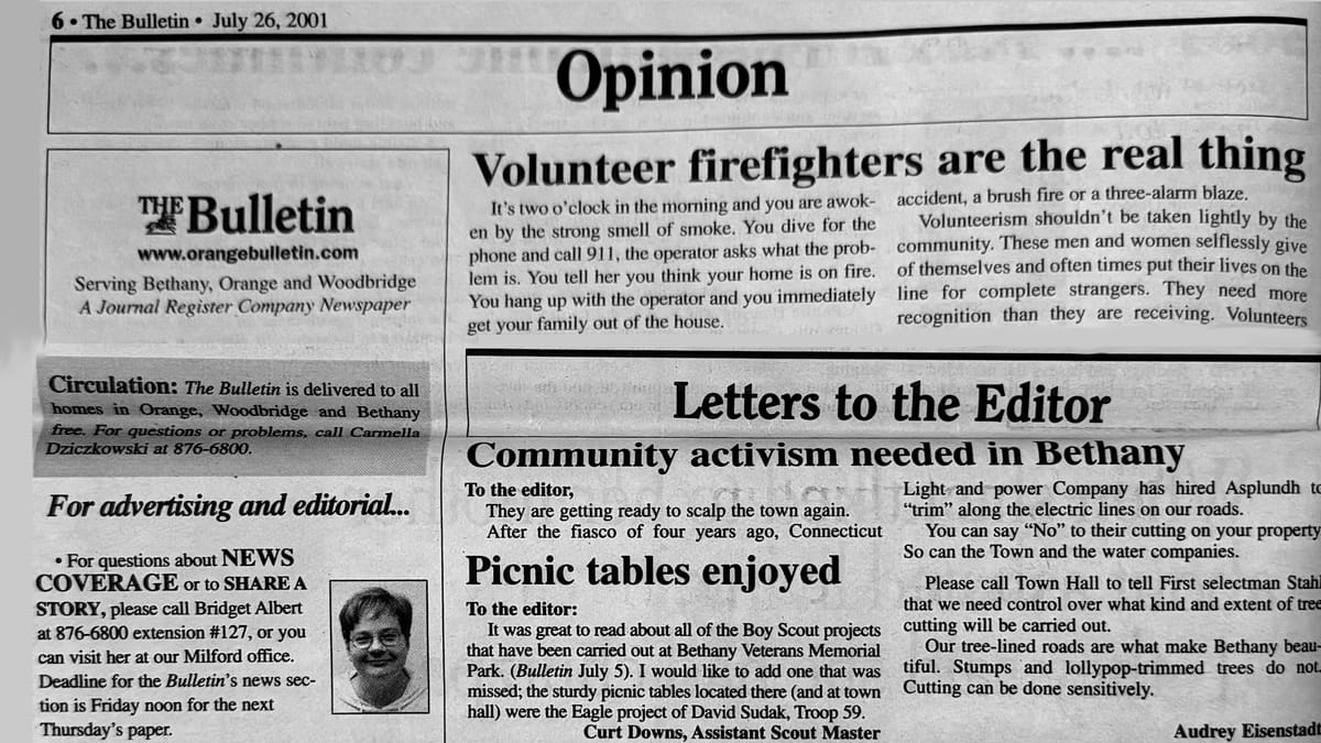 Reviving the Local Opinion Page