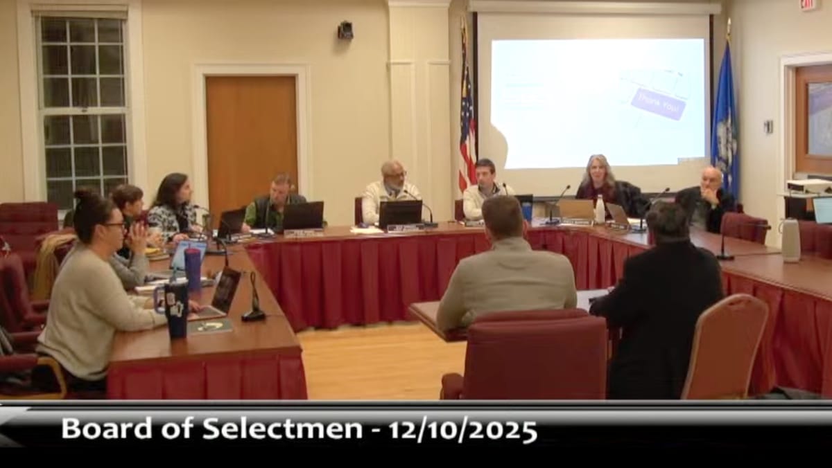 Outgoing Board of Selectmen closes term with unresolved governance questions