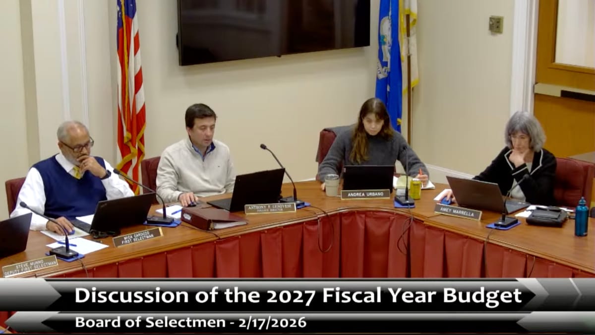 Selectmen advance FY 2027 budget recommendation to BOF