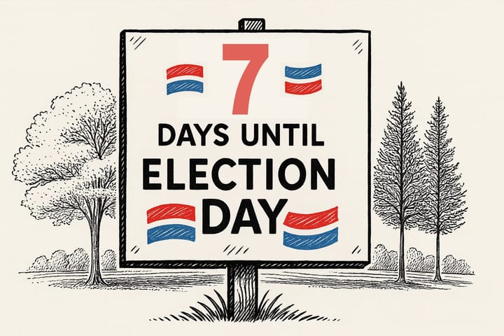 7 Days of Campaigning Left Until Election Day Dawns in Woodbridge